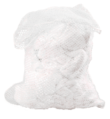 Straight Top Laundry Nets-White 12/cs-24" X 36"