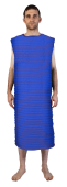 Blue Self Protection Smock - Fully Closed-Standard - Chest 44