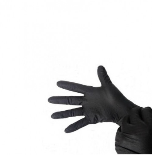 8 Mil Black Nitrile Max Gloves