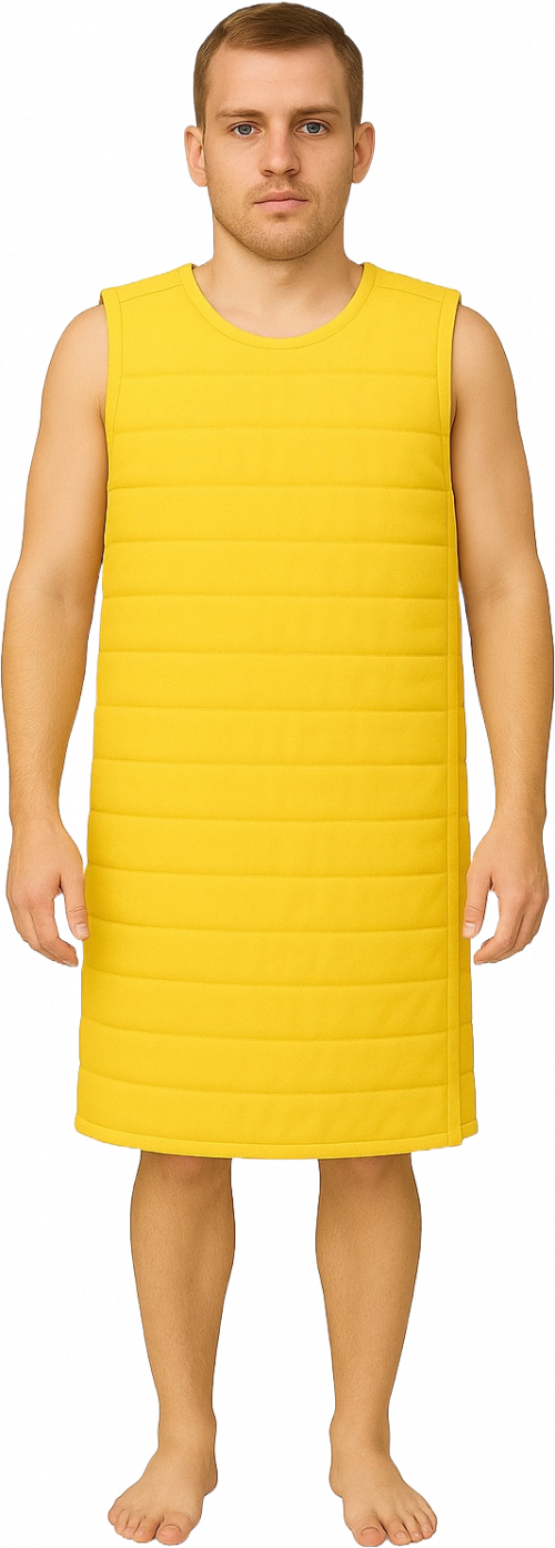 Gold Self Protection Smock - Quick Side Opening