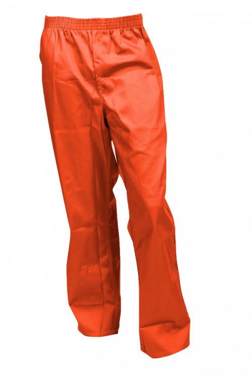 Oversized Solid Color Inmate Pants