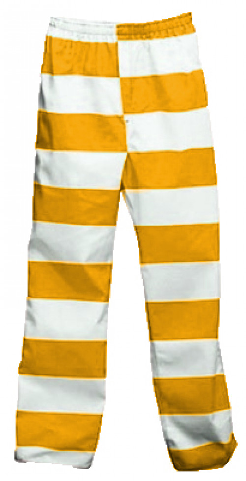 Striped Color Inmate Pants