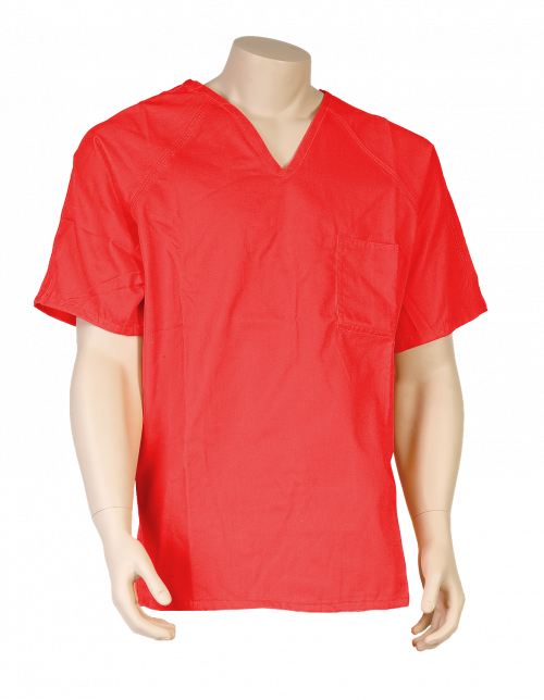 Oversized Solid Color Inmate Shirts
