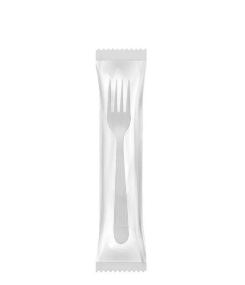 Individually Wrapped Plastic Fork