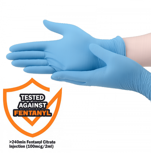 5 Mil Blue Nitromax Nitrile Exam Gloves
