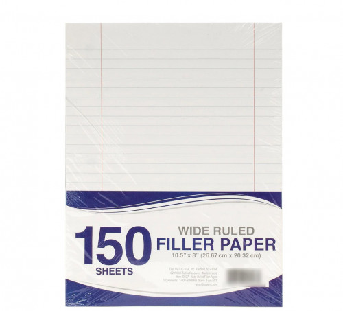 Filler Paper