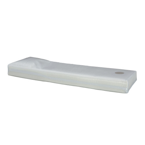 Indestructible Clear Rip Stop Mattress-Mattress With Built-In-Pillow-25" X 75" X 4.5"