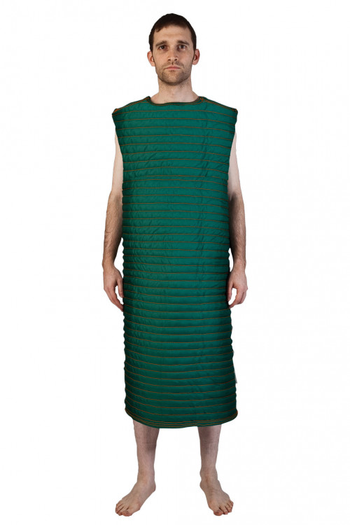 Green Self Protection Smock - Back Opening