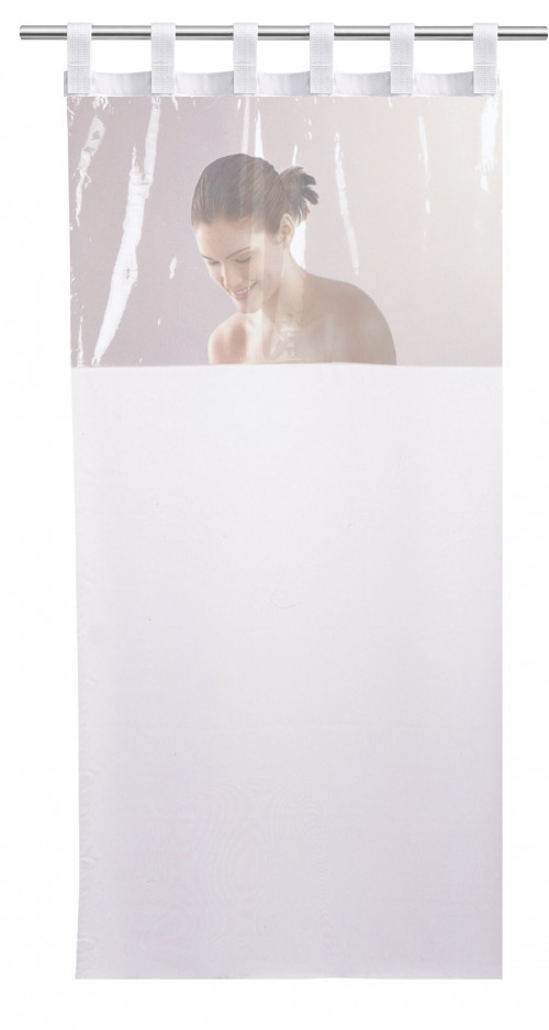 Tear-Away Shower Curtain