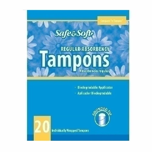 Safe & Soft Cardboard Tampons