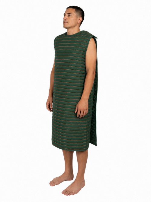 Green Self Protection Smock - Back Opening