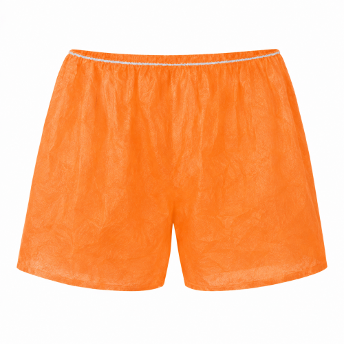 Disposable Orange Boxer Shorts &ndash; 3XL