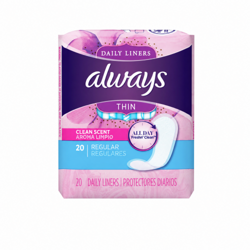 Always Thin Regular Scented Pantiliners