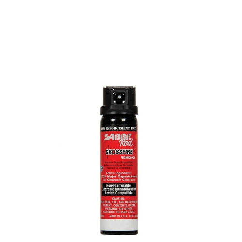 Sabre Red Crossfire Stream Mk-4 Pepper Spray, 1.33% Mc