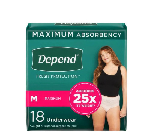 Depend Disposable Underwear Men & Women